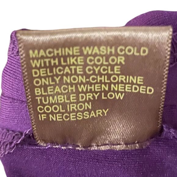 KIWI Kate Racerback Tank Top Purple Top Running Yoga Womens M - Picture 7 of 7